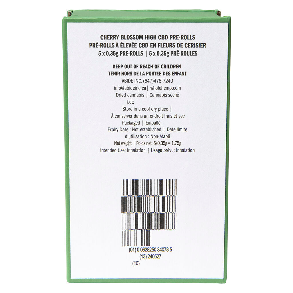 Cherry Blossom High CBD Pre-roll - 