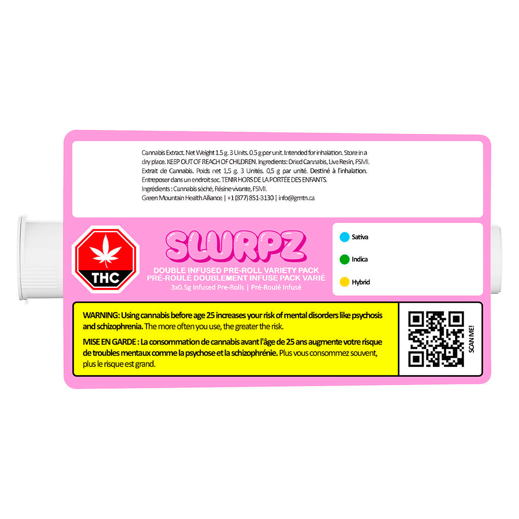 Double Infused Pre-Roll - Variety Pack - 