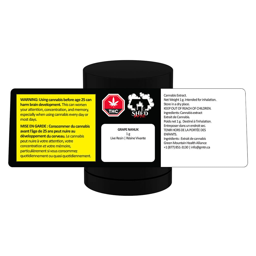 Grape Nanuk Live Resin - 