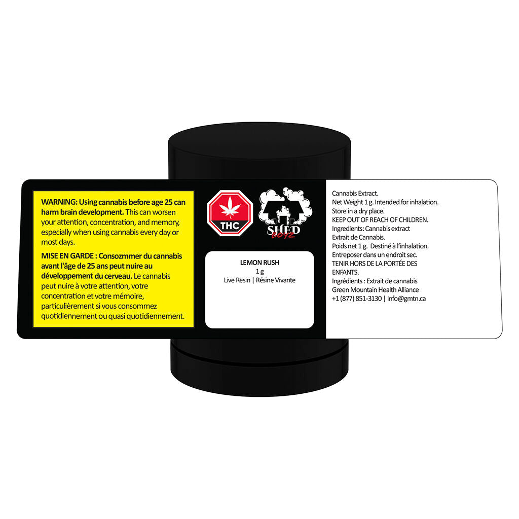 Lemon Rush Live Resin - 
