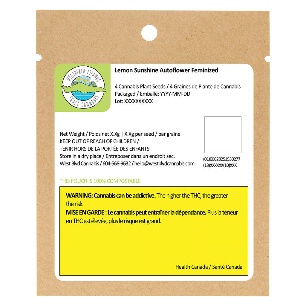 Lemon Sunshine Autoflower Feminized Seeds - 