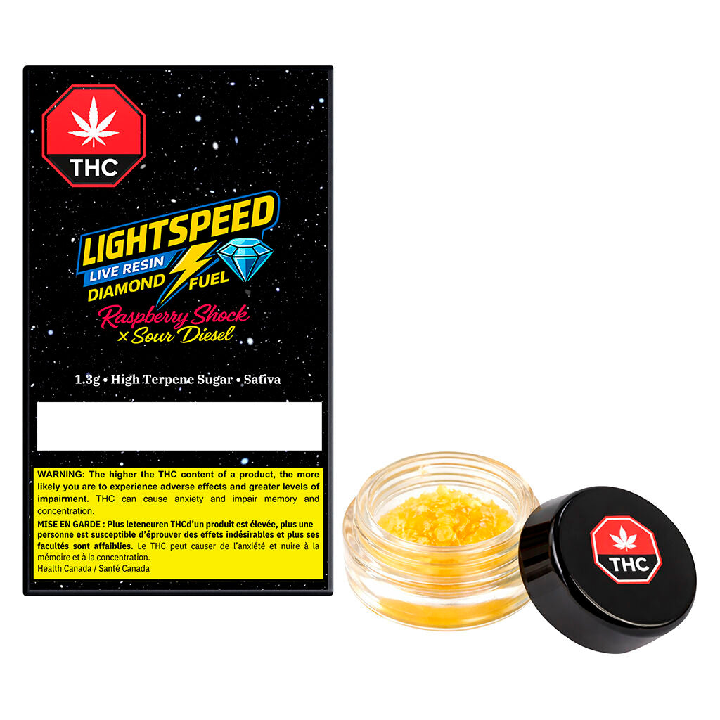 Live Resin Diamond Fuel - Raspberry Shock x Sour Diesel