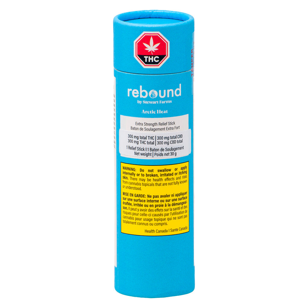 Sample Size of Arctic Heat Extra Strength Relief Stick - 