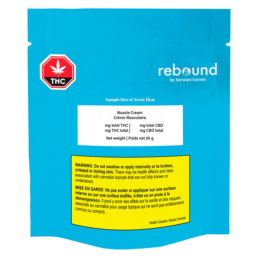 Sample Size of Arctic Heat Muscle Cream - 