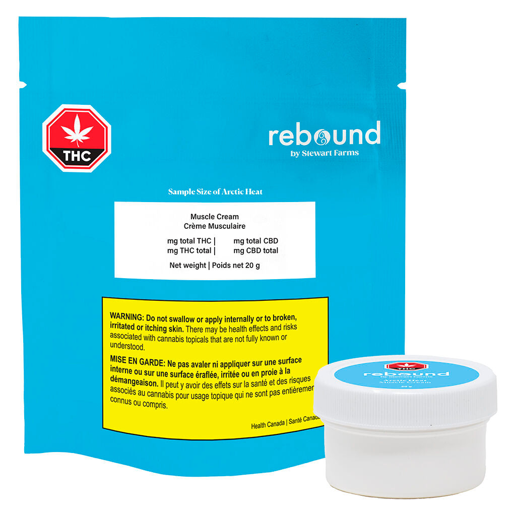 Sample Size of Arctic Heat Muscle Cream - 