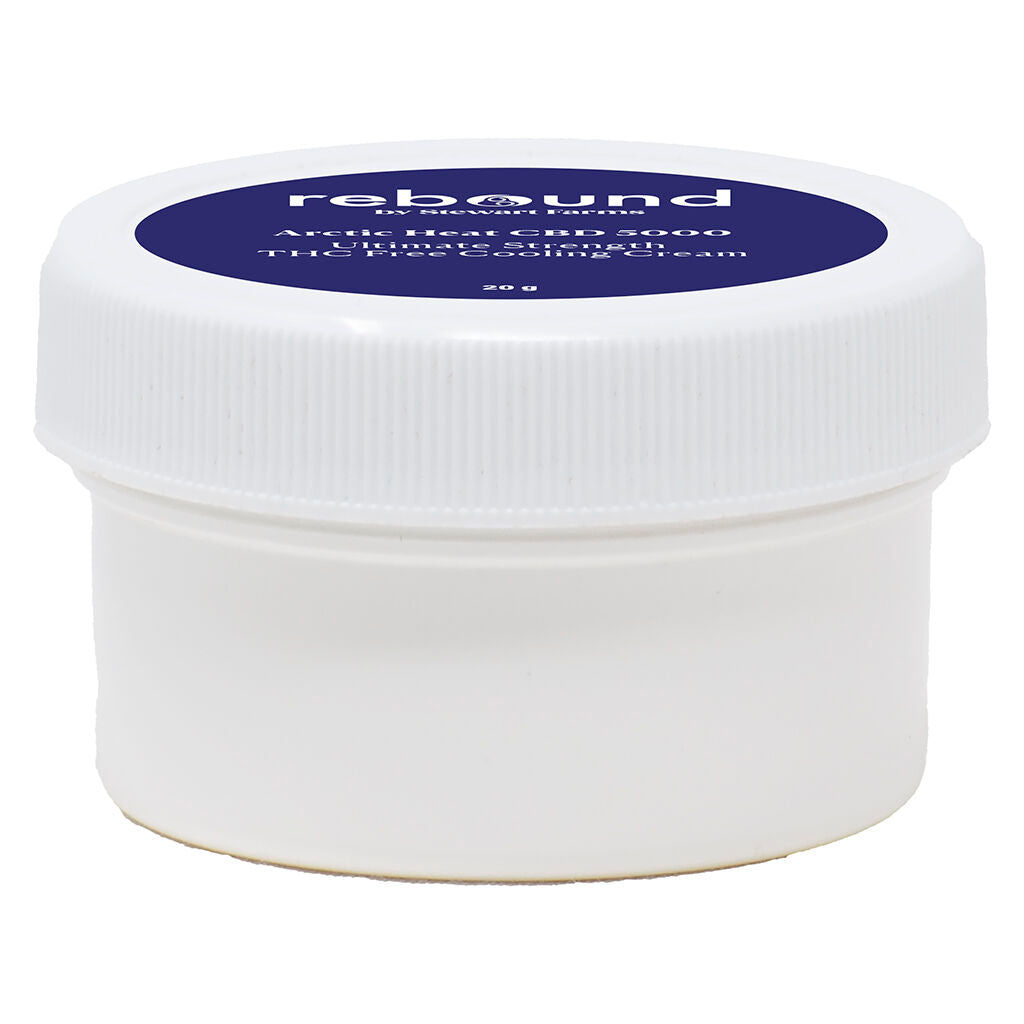 Arctic Heat CBD 5000 Ultimate Strength THC Fre Cooling Cream - 