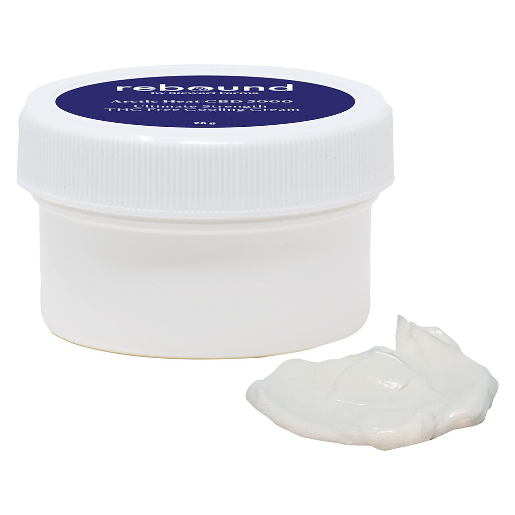 Arctic Heat CBD 5000 Ultimate Strength THC Fre Cooling Cream - 