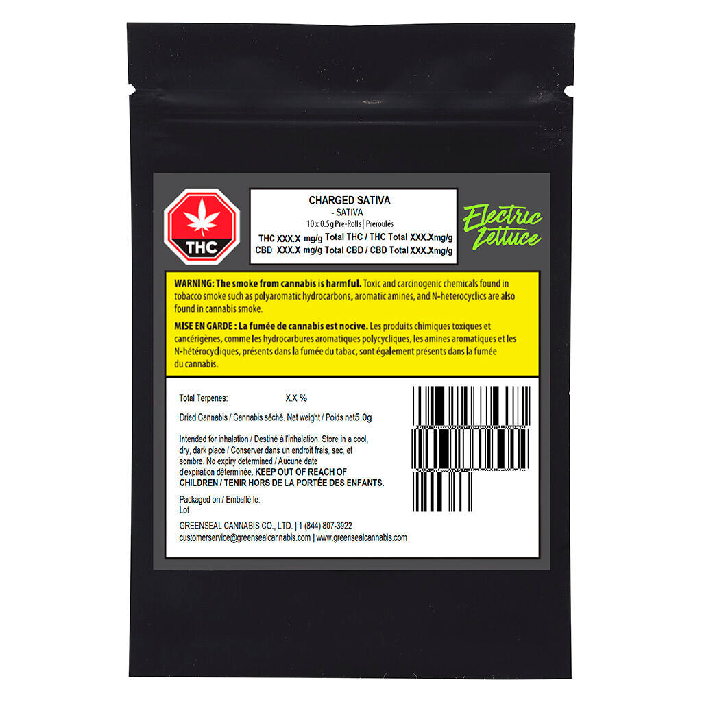 Charged Sativa Pre-Roll - 