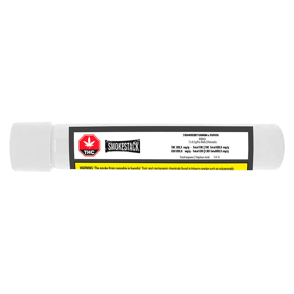 Strawberry Banana x Papaya Pre-Roll - 