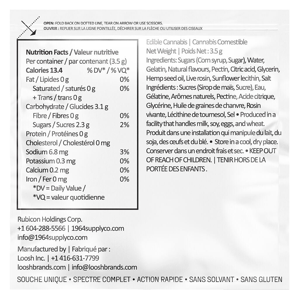 Mystery Pack Live Rosin Gummies - 