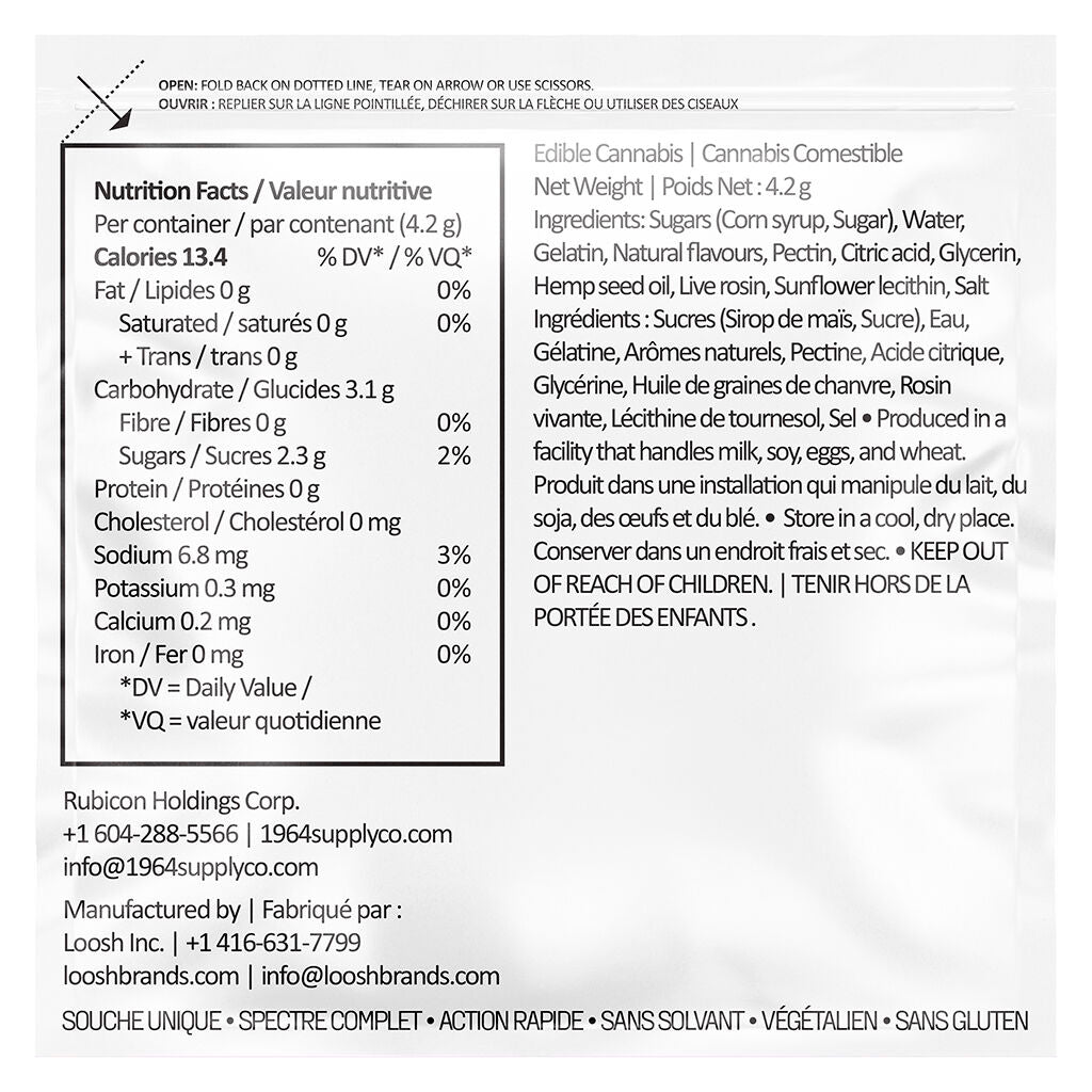 Mystery Pack Live Rosin Gummies - 