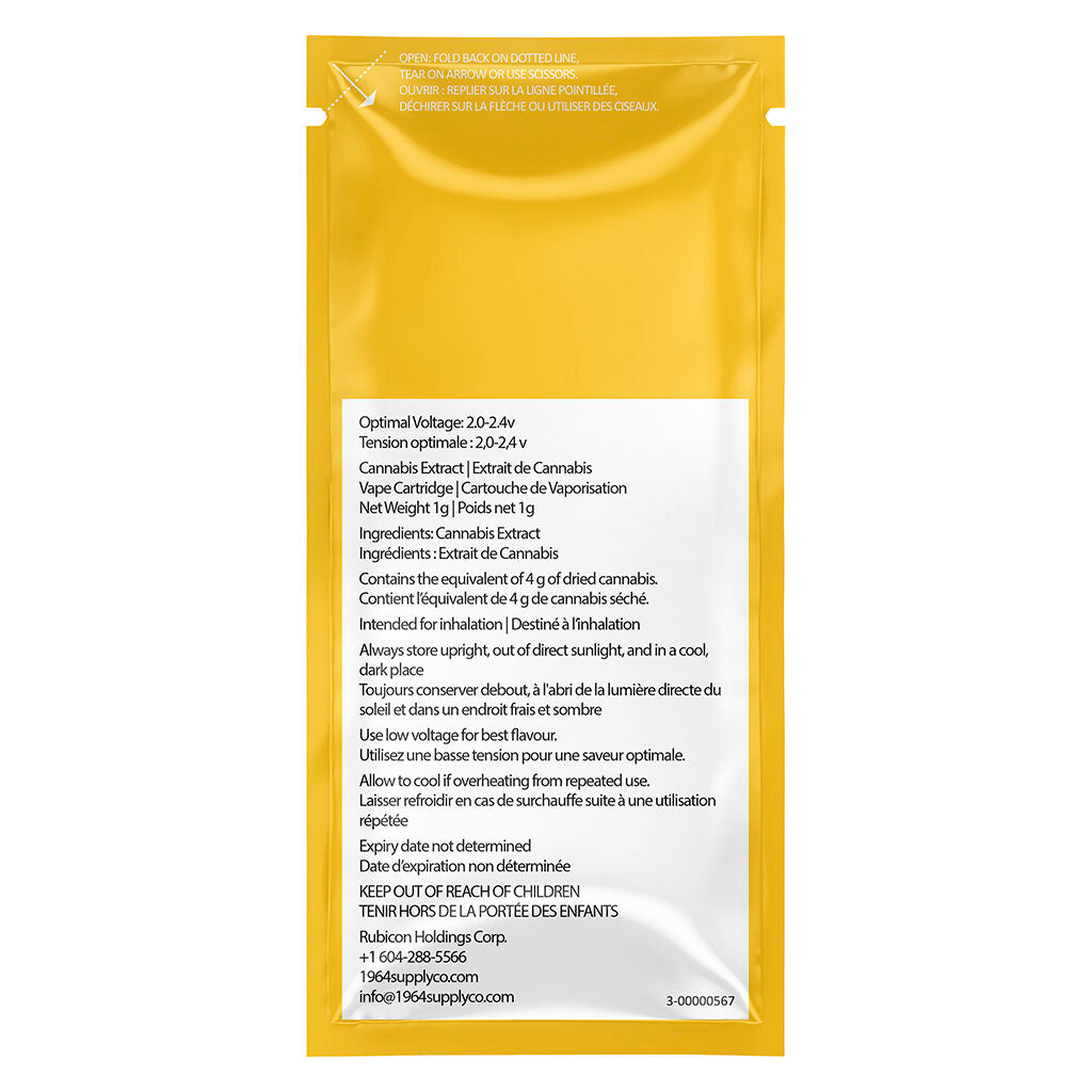 LA Kush FSE Resin 510 Thread Cartridge - 