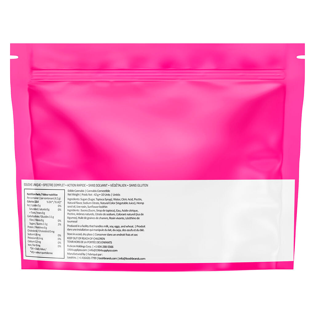 Pink Lemonade Live Rosin Gummies