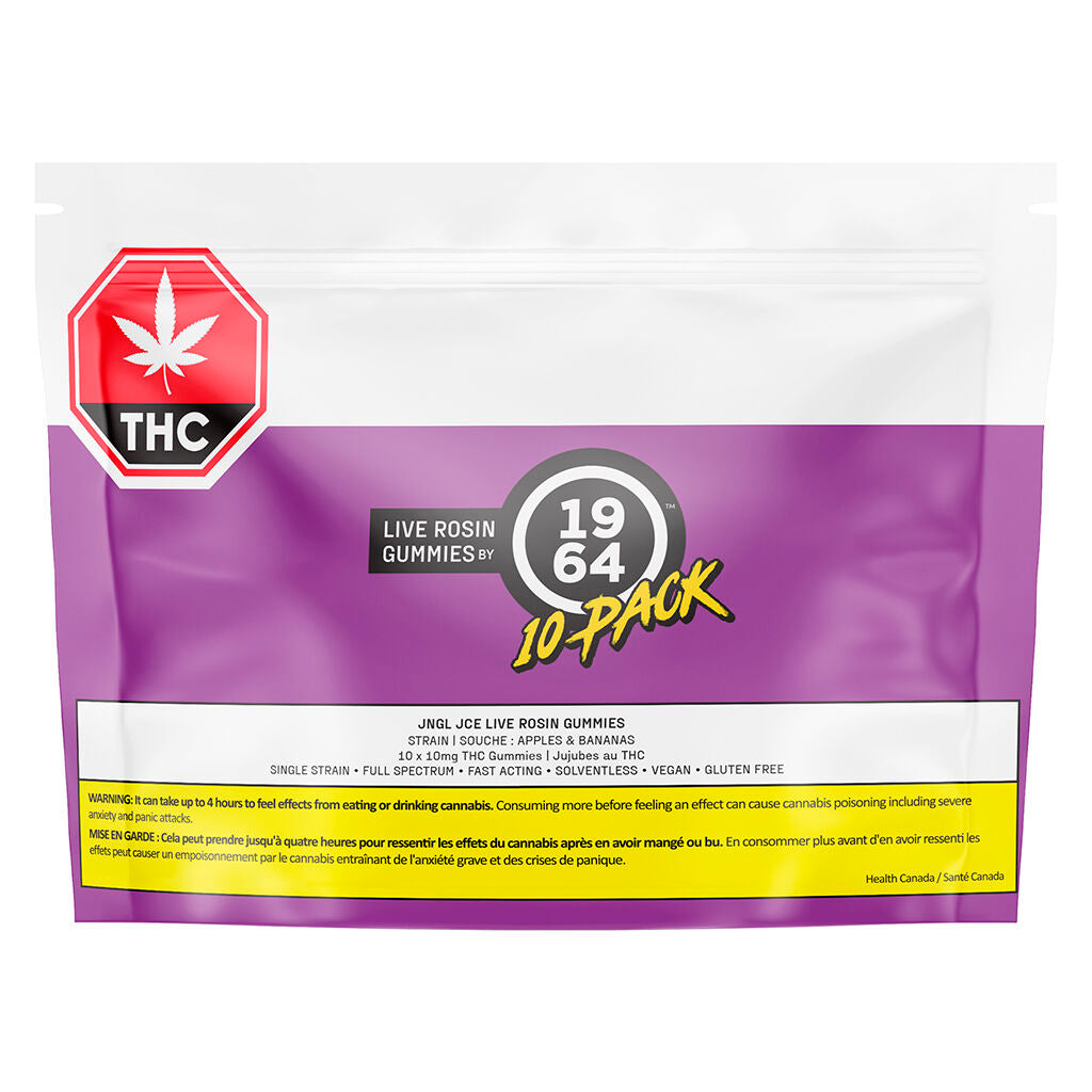 JNGL JCE Live Rosin Gummies