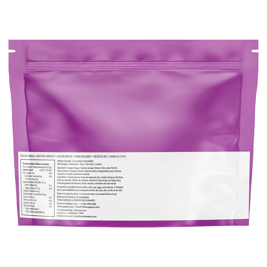 JNGL JCE Live Rosin Gummies - 