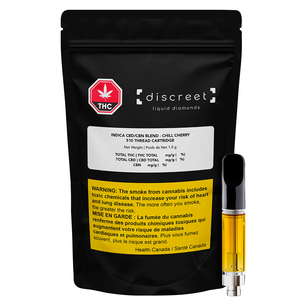 Indica CBD/CBN Blend - Chill Cherry 510 Thread Cartridge - 