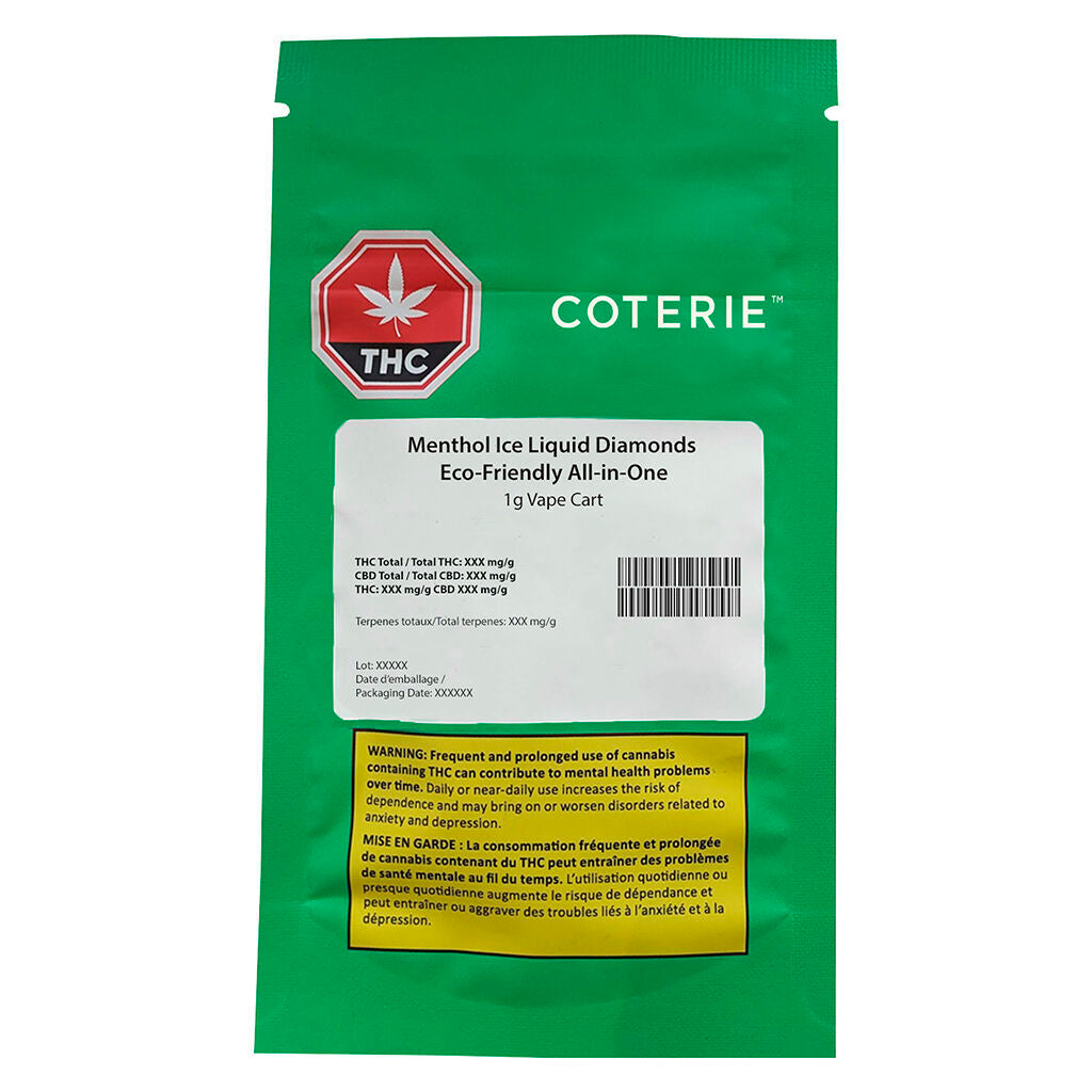 Menthol Ice Liquid Diamonds Eco-friendly All-in-one - 