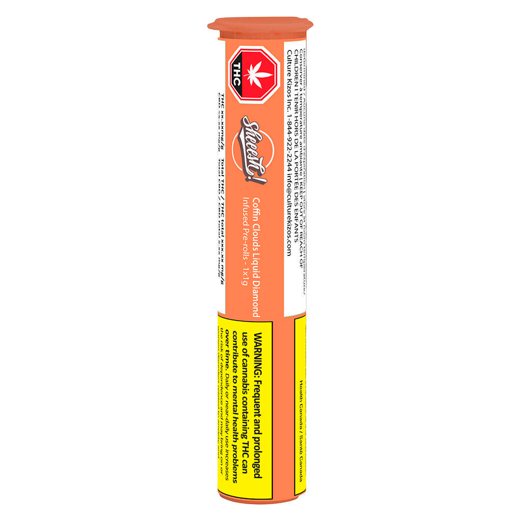 Coffin Clouds Liquid Diamond Infused Pre-Roll - 