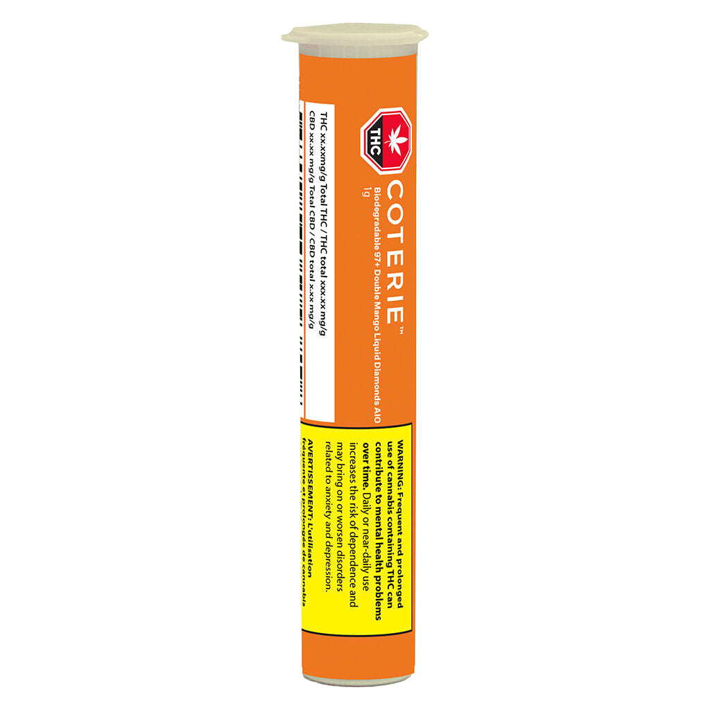 Biodegradable 97+ Double Mango Liquid Diamonds AIO - 