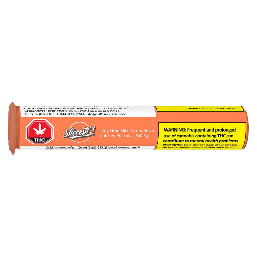 Key Lime Slice Cured Resin Infused Pre-Roll - 