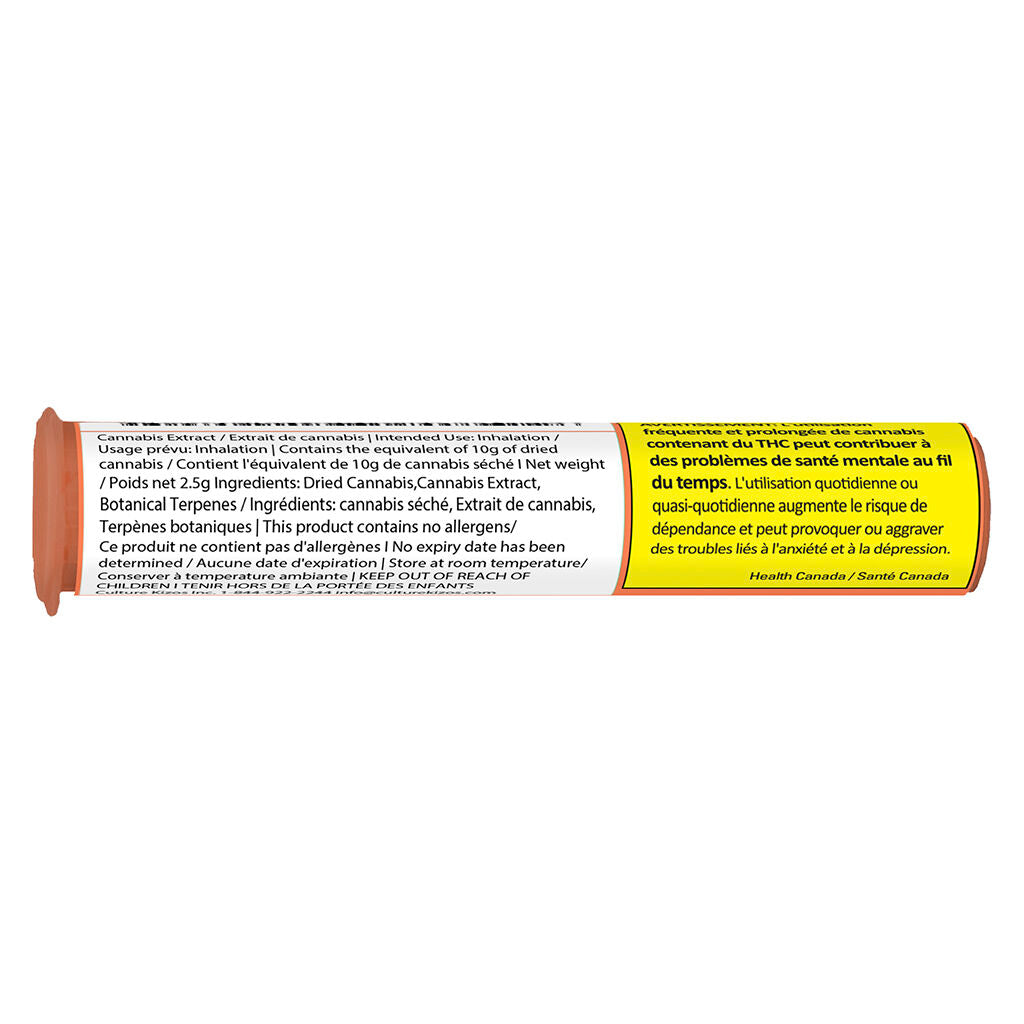 Key Lime Slice Cured Resin Infused Pre-Roll - 