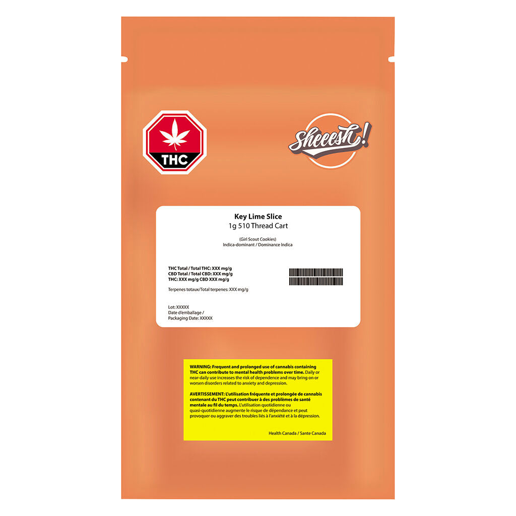 Key Lime Slice 510 Thread Cartridge - 