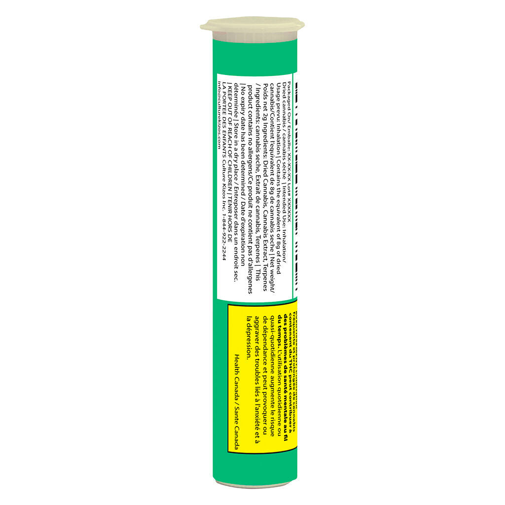 Double-Infused Sour Apple Pre-Roll