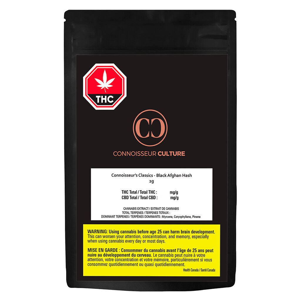 Connoisseur's Classics - Black Afghan Hash - 