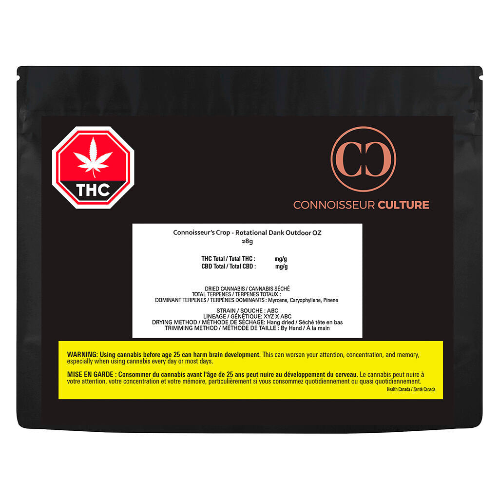 Connoisseurs Crop - Rotational Dank Outdoor OZ