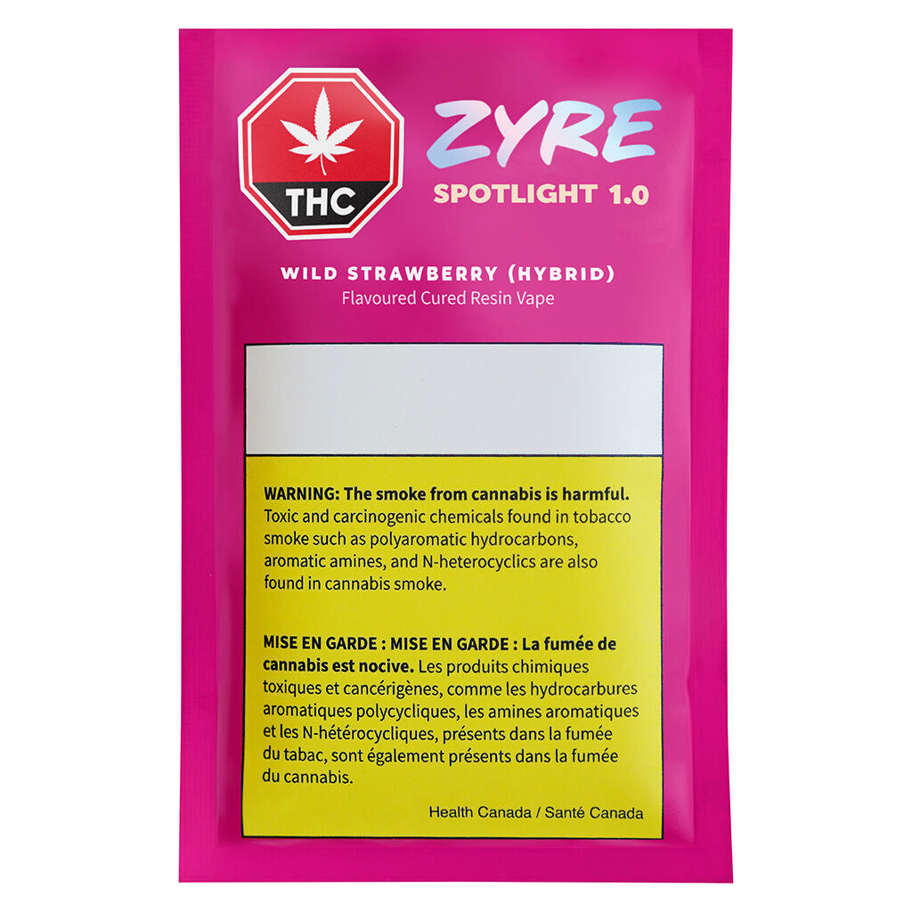 Spotlight 1.0-Wild Strawberry Cured Resin à 510 fils - 