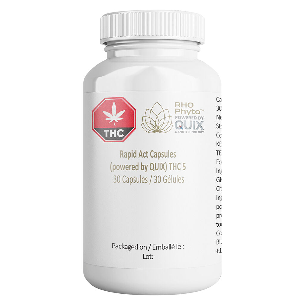 Capsules Action Rapide (élaborées par QUIX) 25 CBG