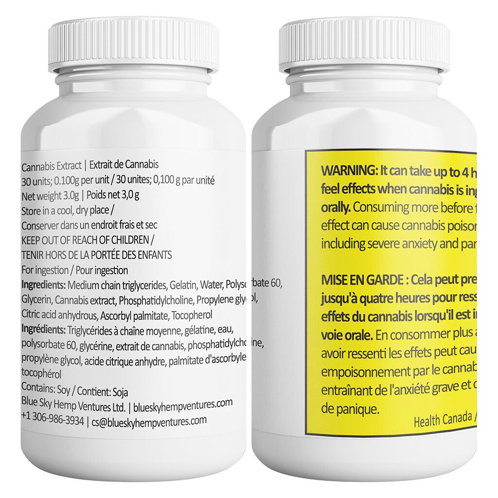 Capsules Action Rapide (élaborées par QUIX) 25 CBG