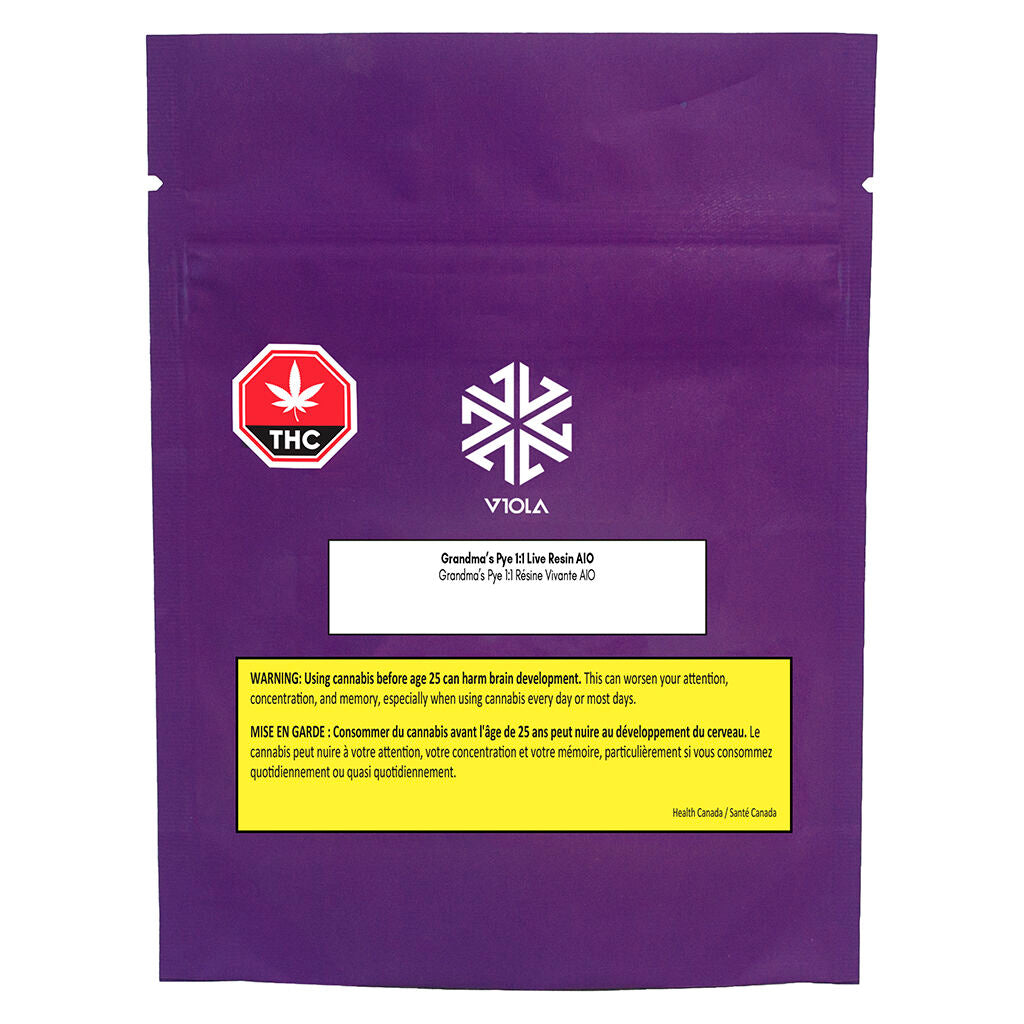 Grandma’s Pye 1:1 Live Resin AIO