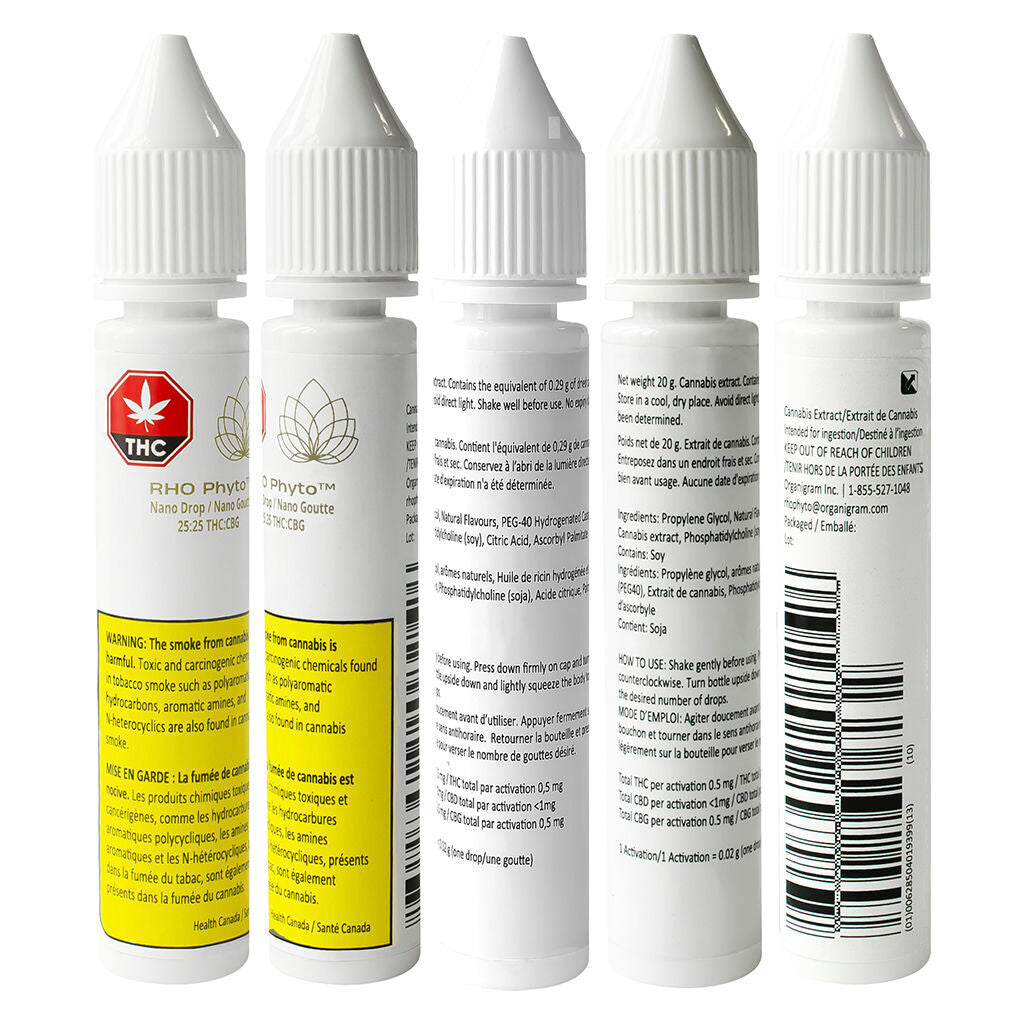 Nano Drop 25:25 THC:CBG - 