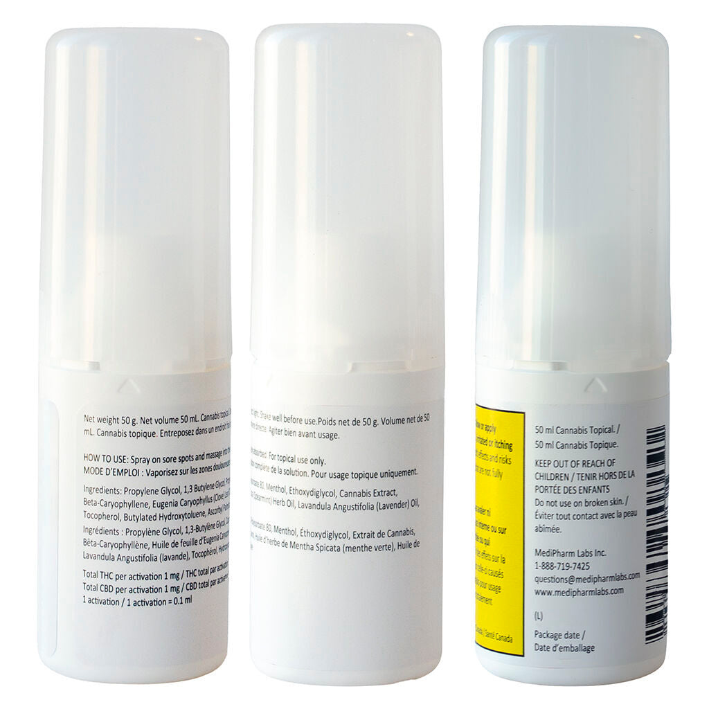 Deep Tissue Topical Spray - 