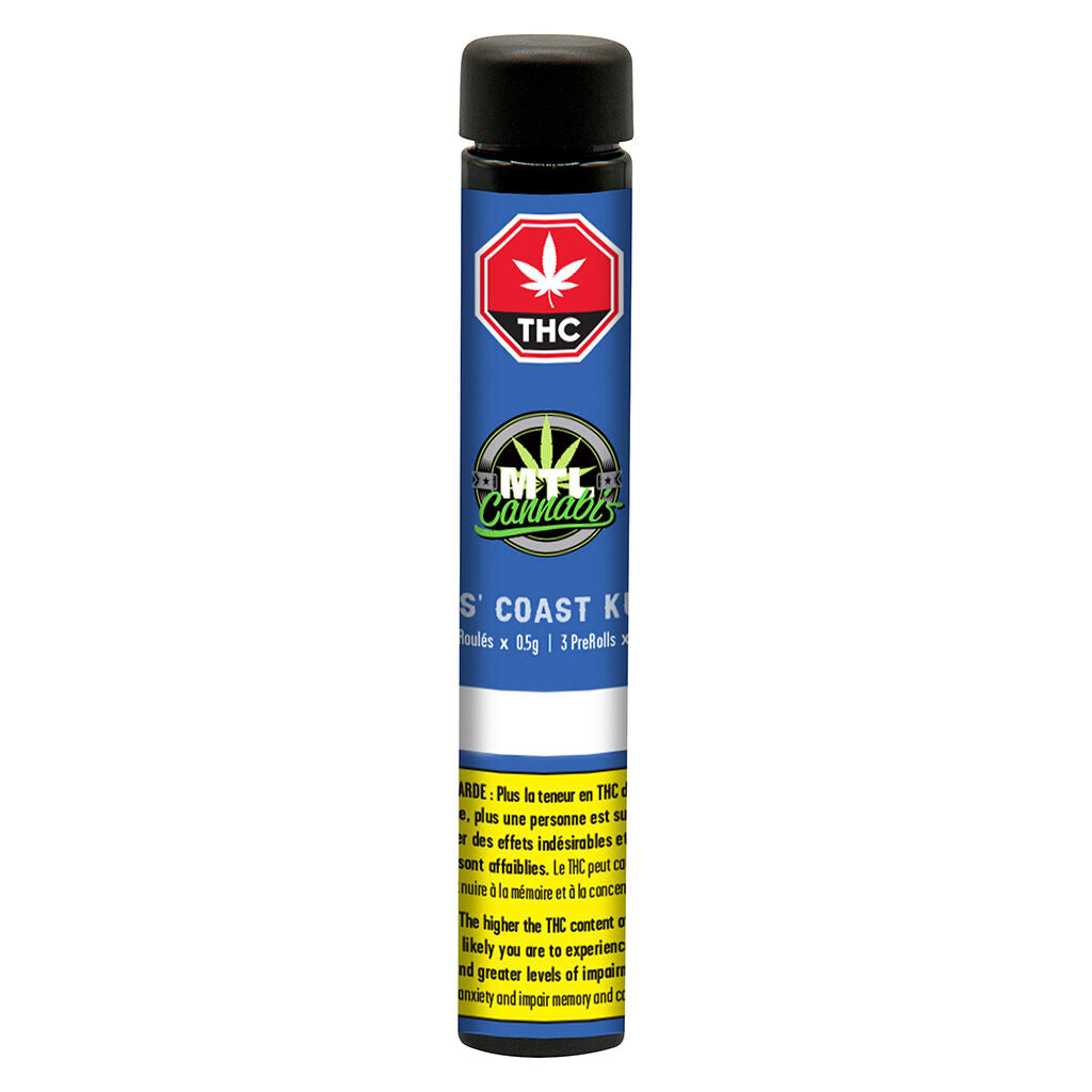 Préroulé Wes' Coast Kush