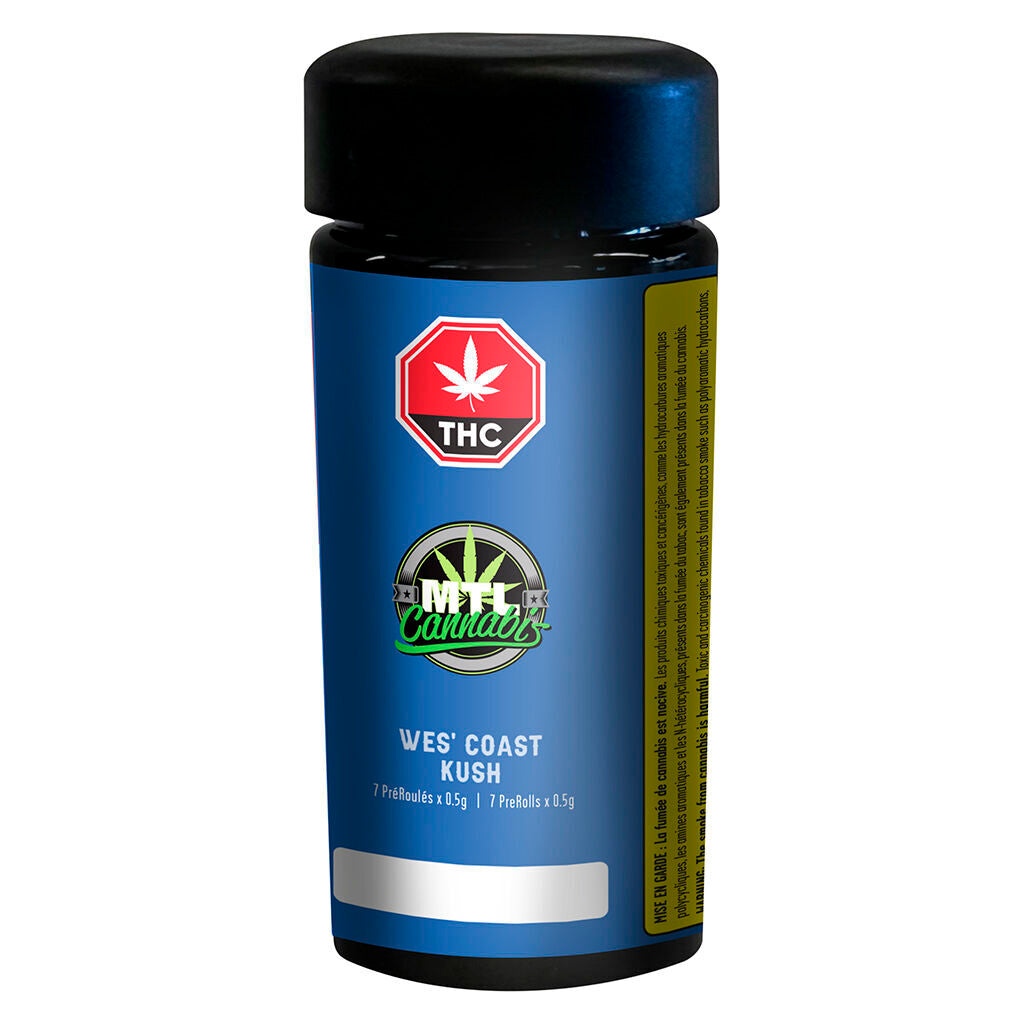 Wes' Coast Kush Pre-Roll - 