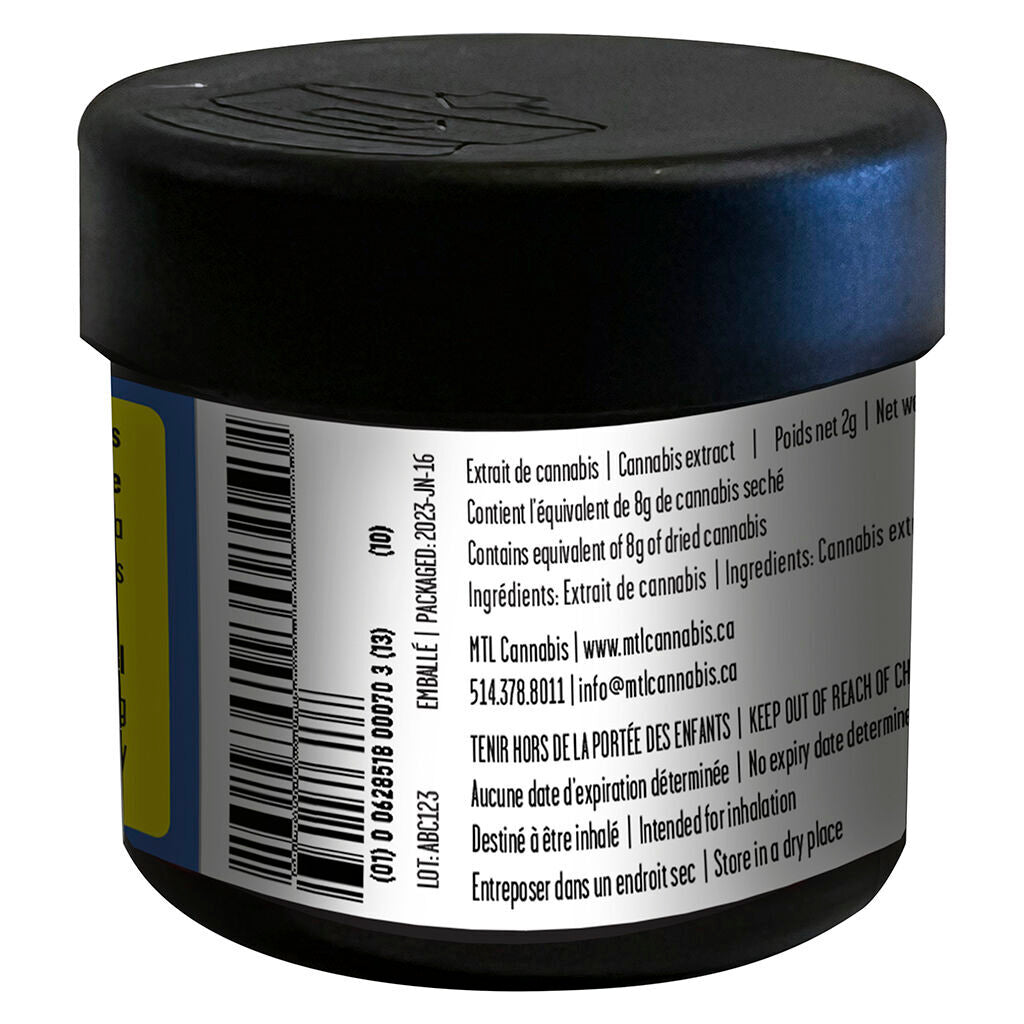Wes’ Coast Kush Hash