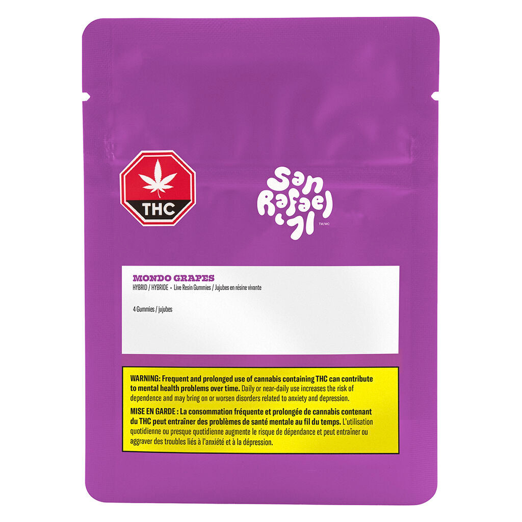 Mondo Grapes Live Resin Soft Chews - 