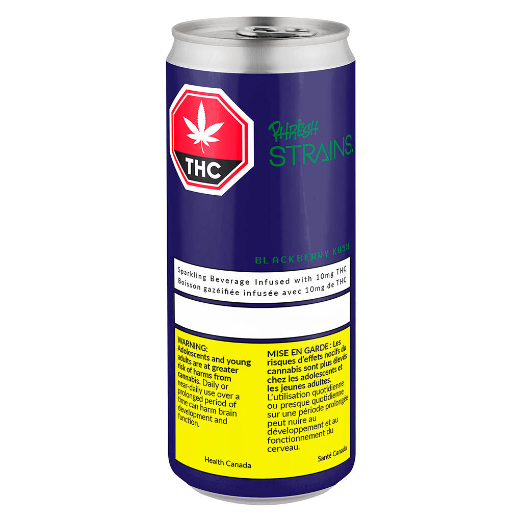Blackberry Kush Sparkling Water - 