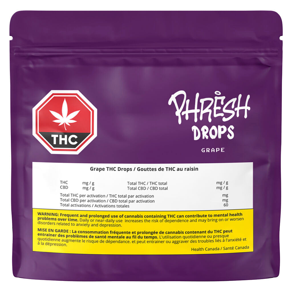 Grape THC Drops - 