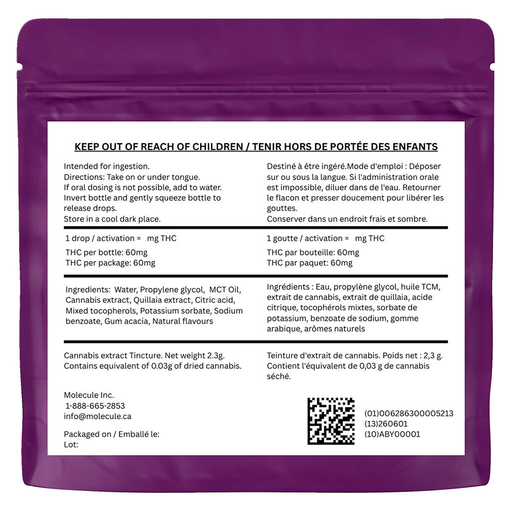 Grape THC Drops - 