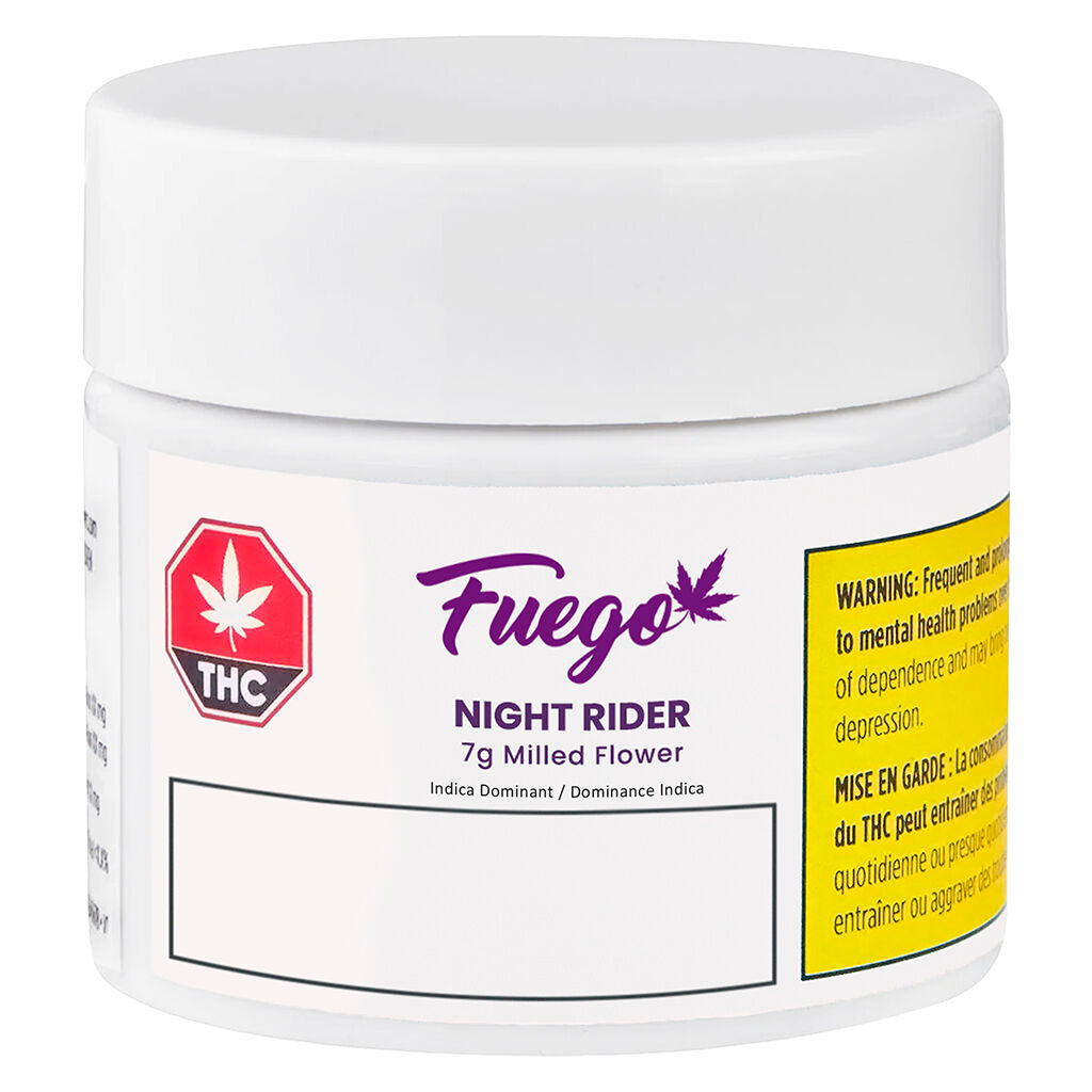 Night Rider Indica Milled Flower - 