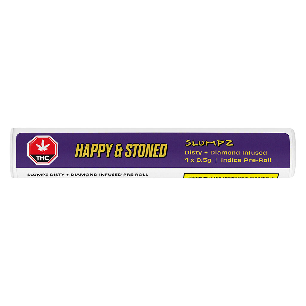 SLUMPZ Disty+Diamonds Infused Pre-roll - 