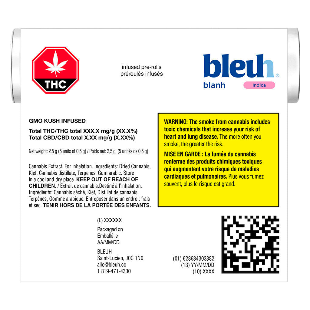 GMO Kush Infused Infused Pre-Roll - 