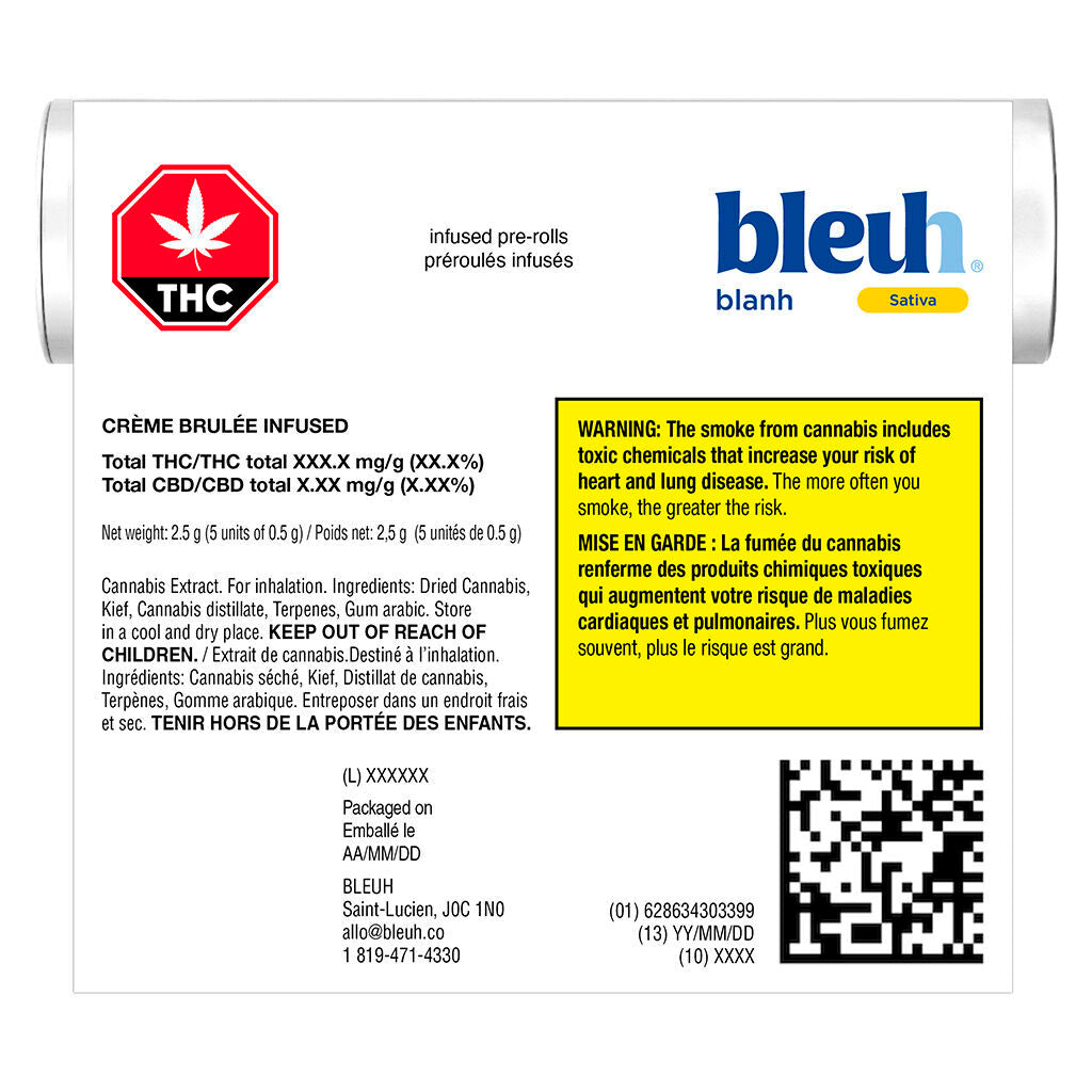 Blanh Crème Infused Pre-Roll - 