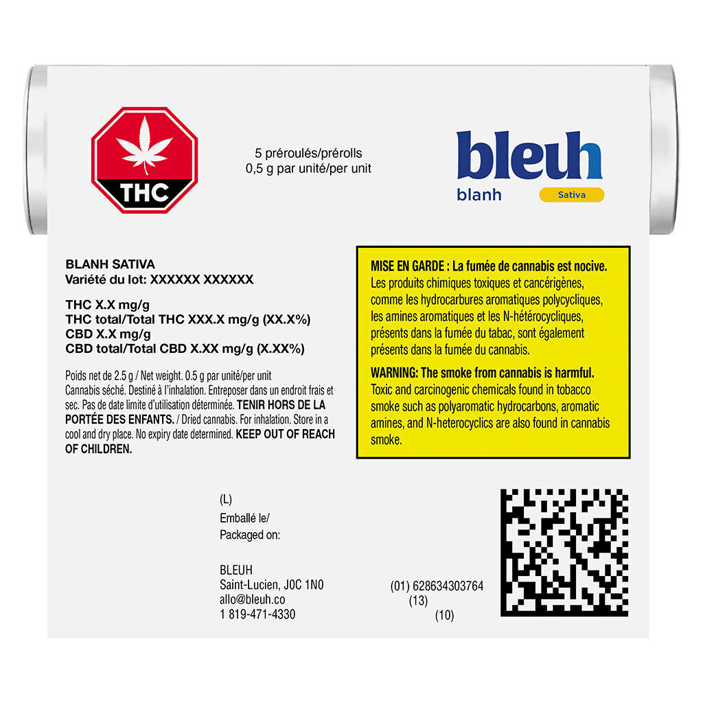 Blanh Sativa Pre-Roll - 
