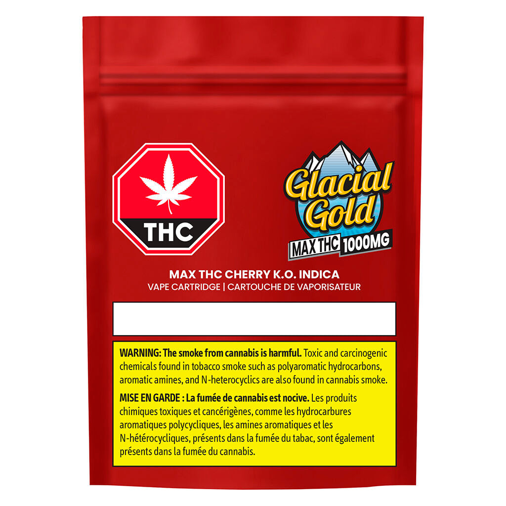 MAX THC Cherry K.O. Indica 510 Thread Cartridge - 