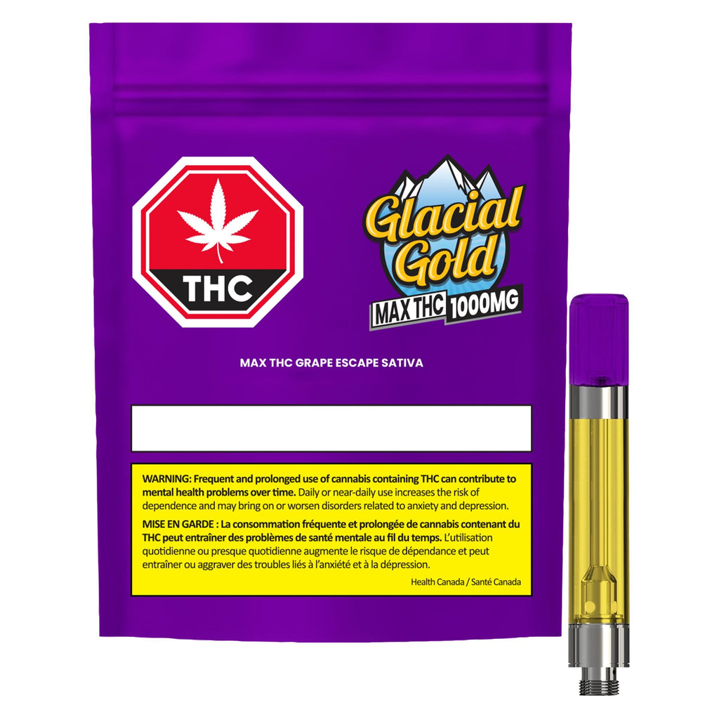 MAX THC Grape Escape Sativa 510 Thread Cartridge - 