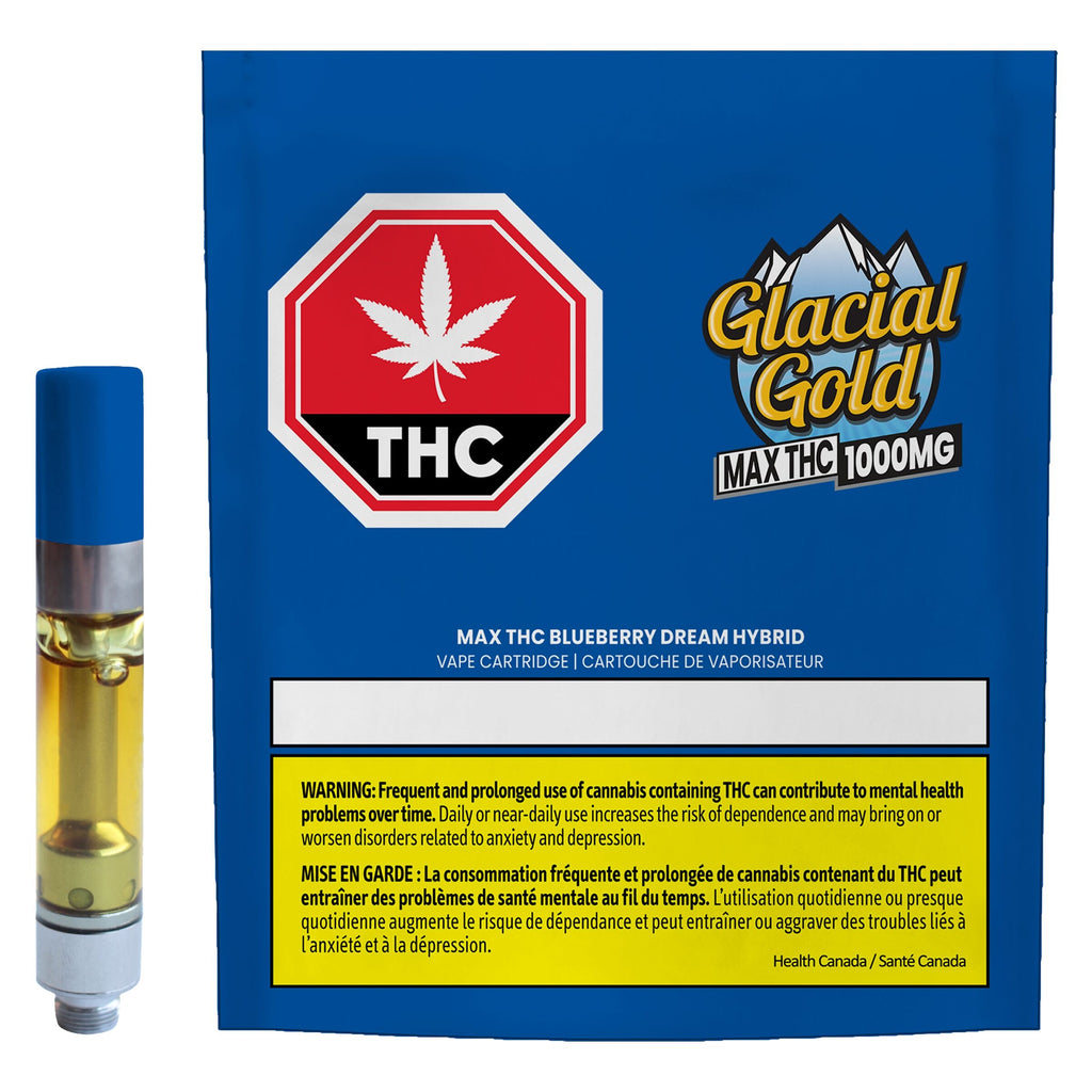 MAX THC Blueberry Dream Hybrid 510 Thread Cartridge - 